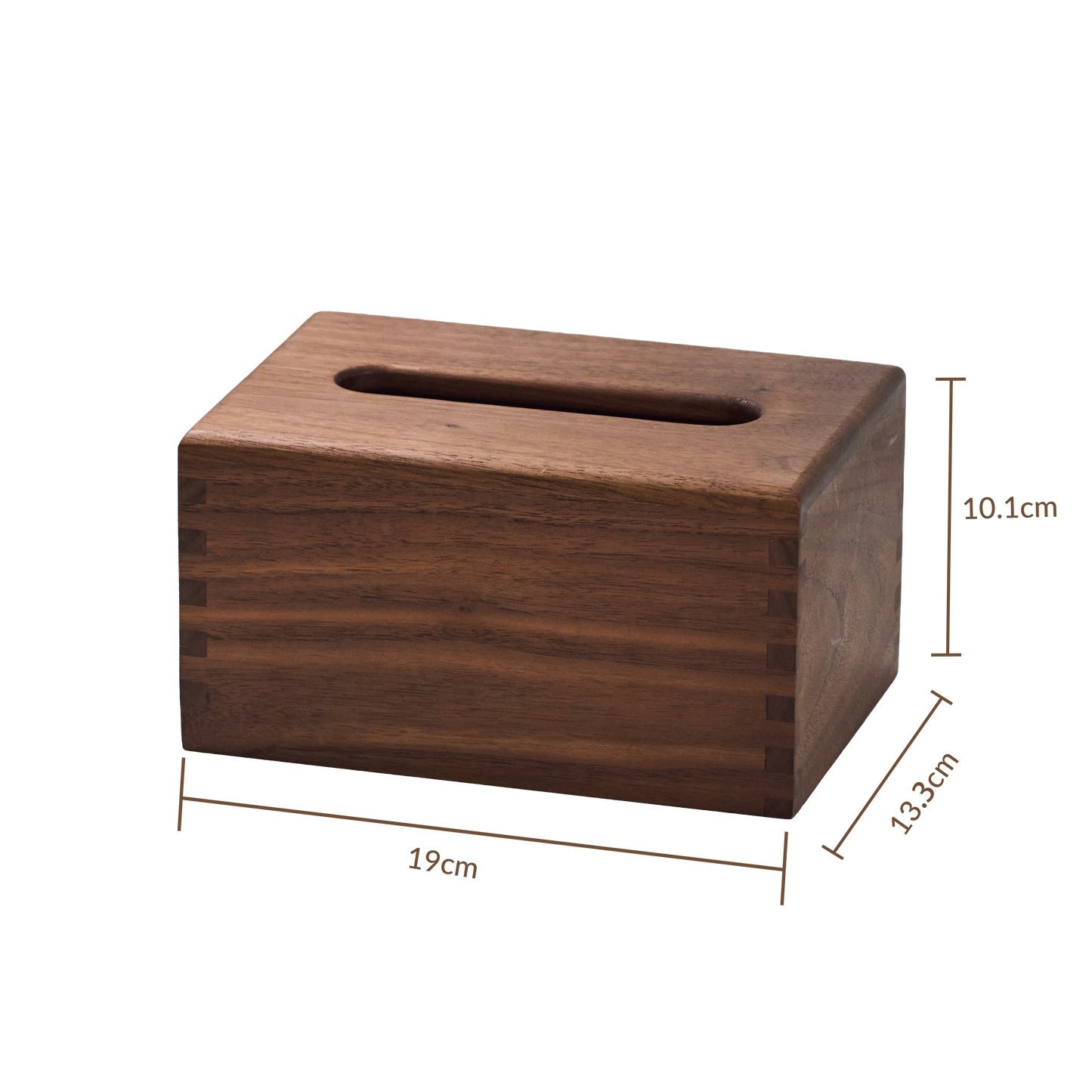 Walnut Tissue Box Cover-Solid wood Tissue Box cover