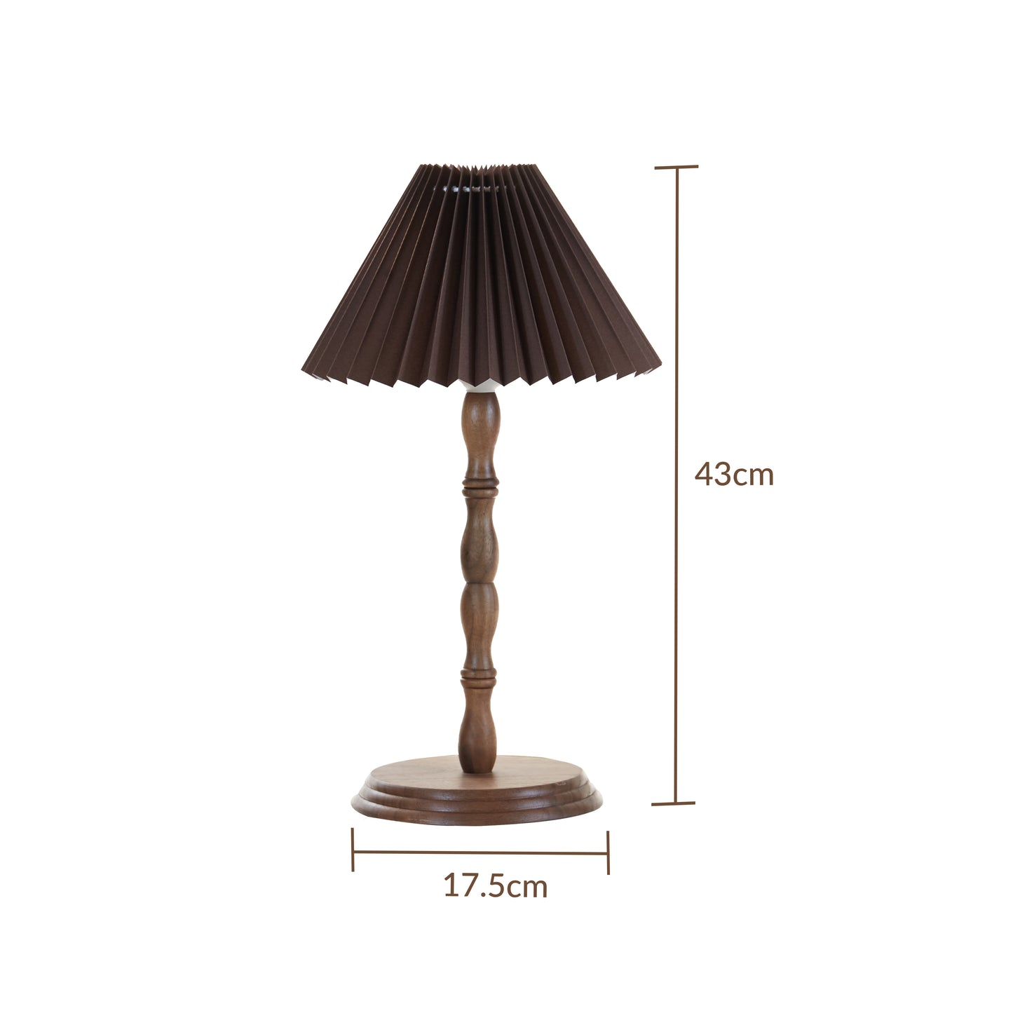 Wood Table Lamp