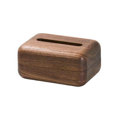 Walnut Tissue Box Cover-Handcrafted Wood Tissue Box Cover