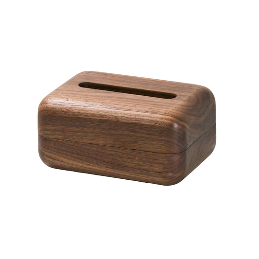 Walnut Tissue Box Cover-Handcrafted Wood Tissue Box Cover