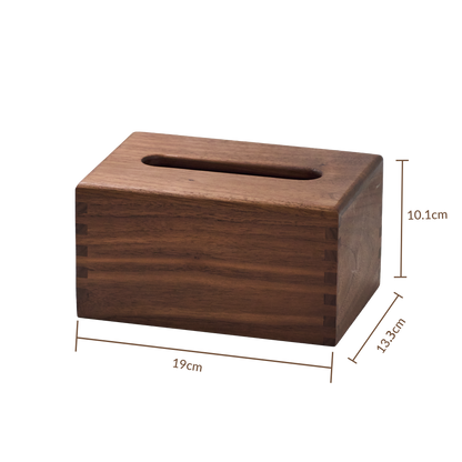 Walnut Tissue Box Cover-Solid wood Tissue Box cover