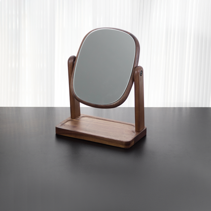 Walnut Solid reversible mirror