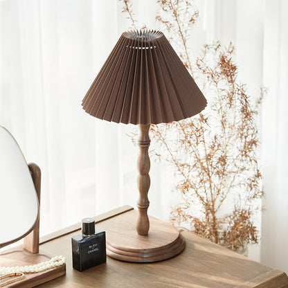 Wood Table Lamp